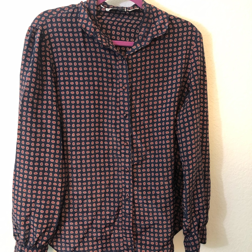 super silky feeling blouse